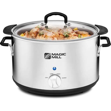 Discover the Magic of Tender and Juicy Meat with the Magic Mill Slow Cooker